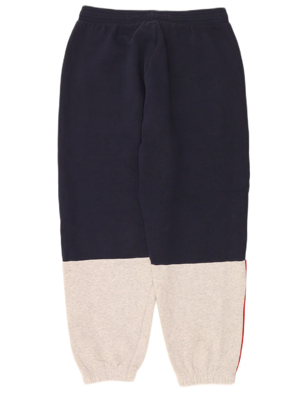 Tommy Hilfiger Pantalones de chándal para hombre Joggers Medium Navy Blue Colourblock