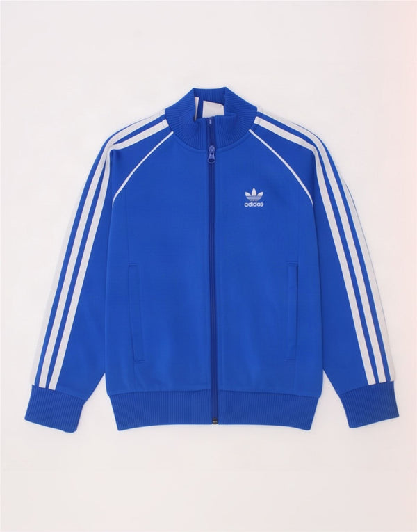 Adidas Chaqueta Chándal Niño 6-7 Años Azul Poliéster
