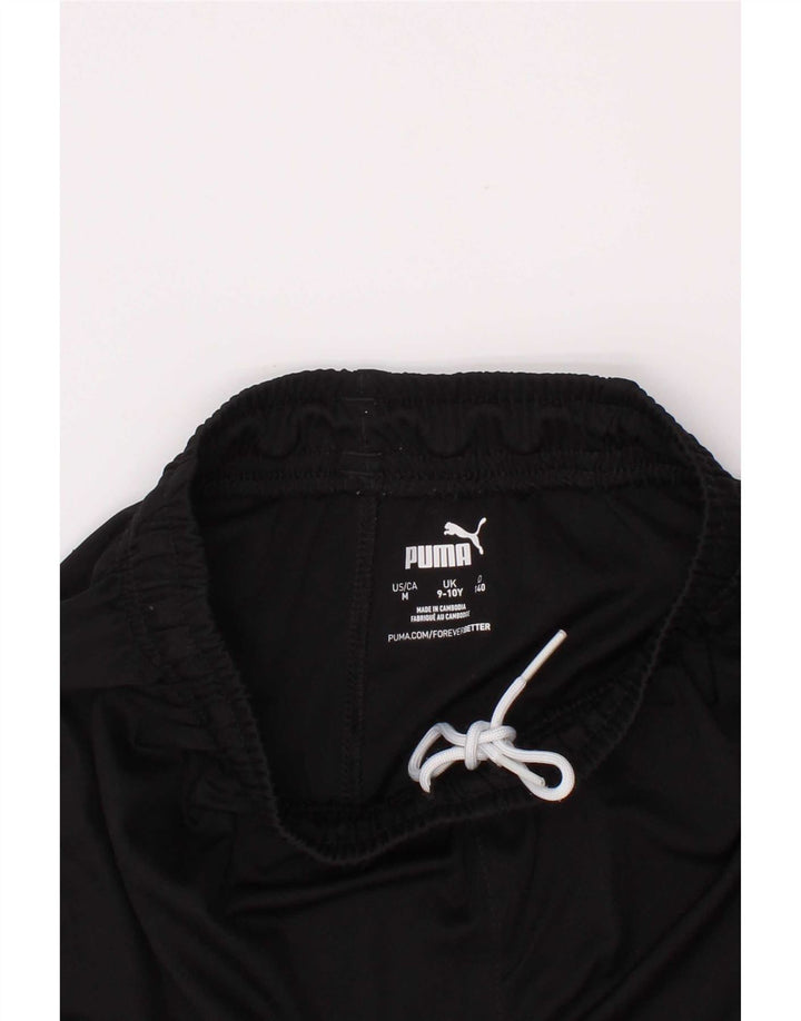 Puma Pantalones cortos deportivos para niño 9-10 años negro