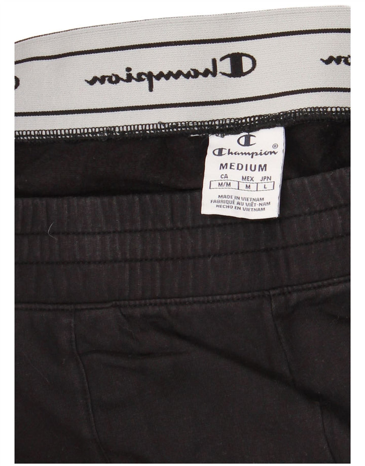 CHAMPION Pantalones de chándal gráficos para mujer UK 44 Mediano Negro