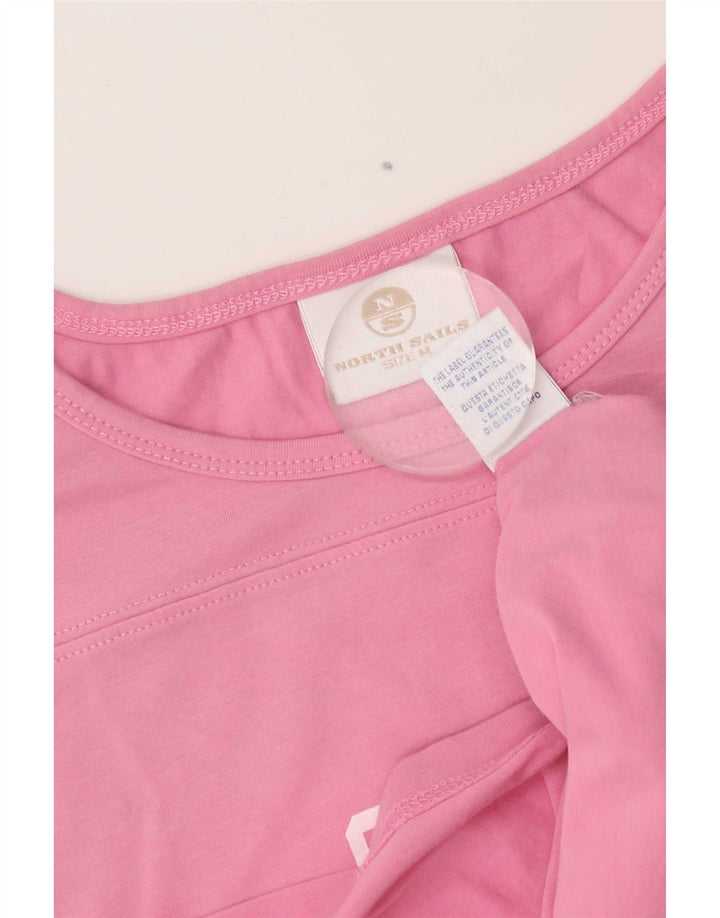 North Sails Top sin mangas con gráfico corto para mujer UK 40 Medium Pink