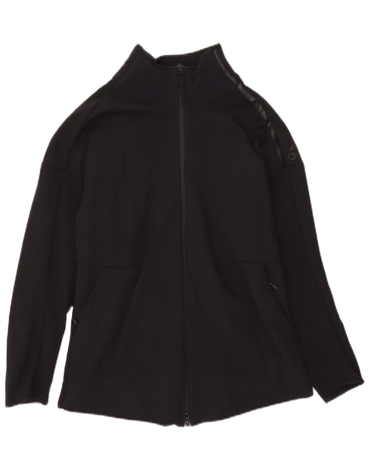 Adidas - Chaqueta de chándal para mujer, talla 40, talla M, color negro