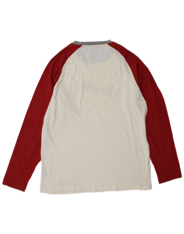 Champion St. Louis Cardinals Graphic Top Manga Larga XL Blanco