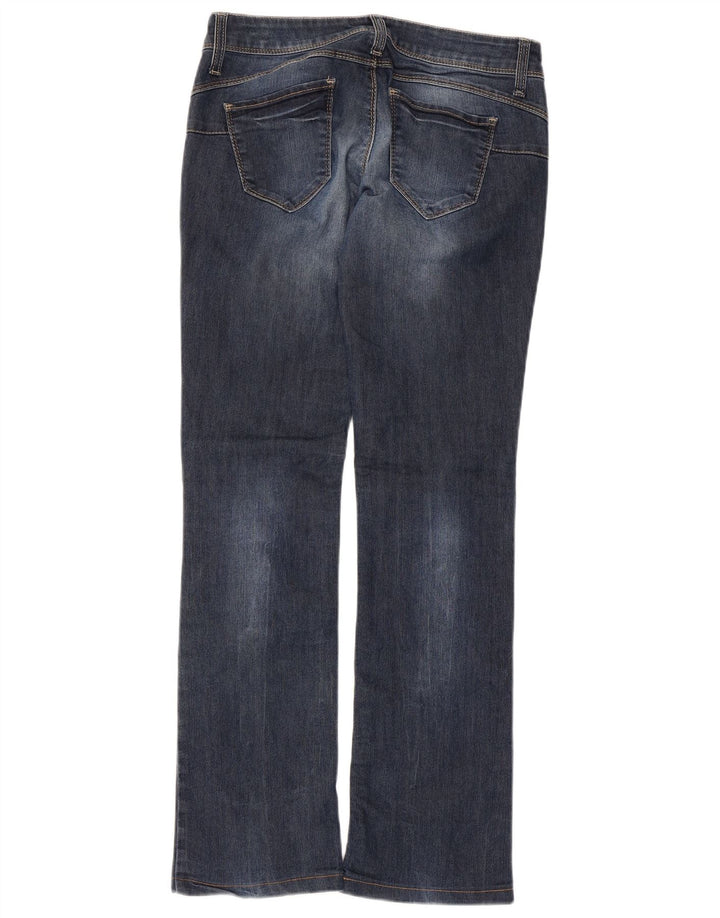 Vaqueros Bootcut Mujer Benetton W28 L30 Azul