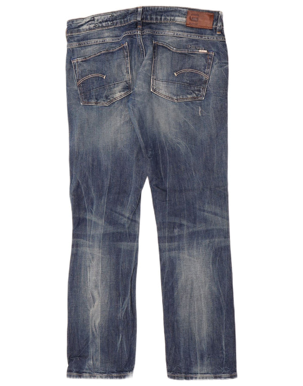 Vaqueros Rectos G-Star Mujer W30 L30 Algodón Azul