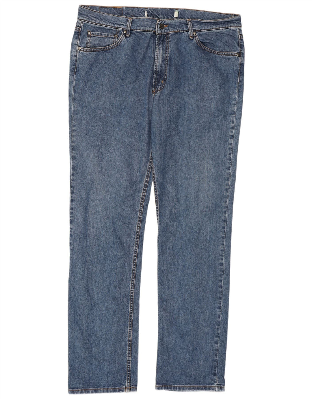 Vaqueros Carrera Hombre Rectos W38 L33 Azul