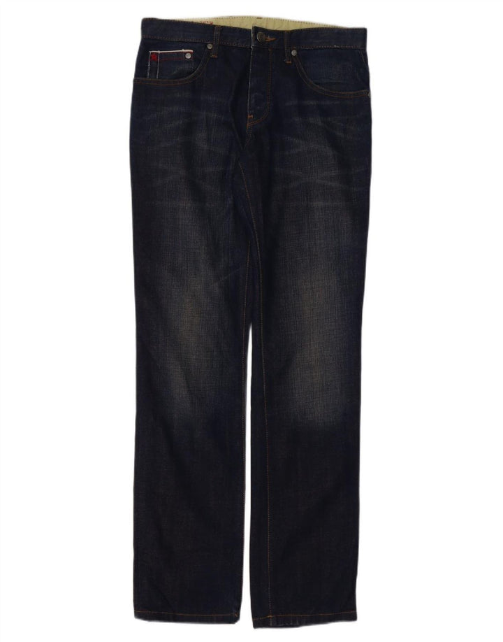 Vaqueros Rectos Jules Hombre W38 L34 Algodón Azul Marino