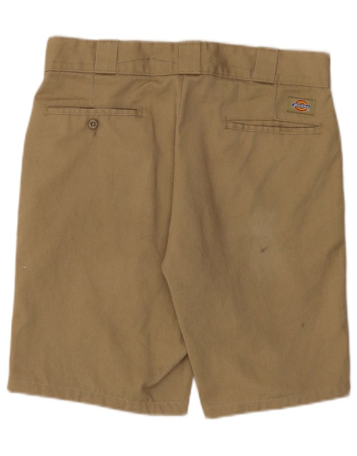 Pantalones cortos chinos Dickies para hombre W32 Poliéster beige medio
