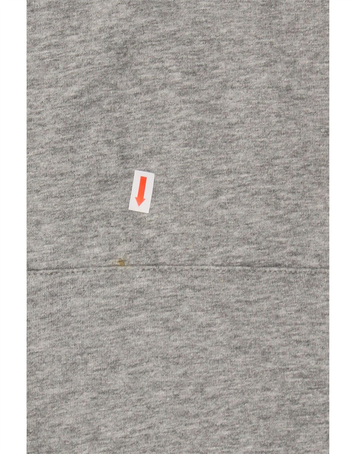 JACK & JONES Mens Graphic Hoodie Jumper Medium Grey Cotton Vintage Jack & Jones and Second-Hand Jack & Jones from Messina Hembry 