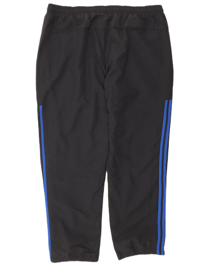 Adidas Pantalones de chándal para hombre 2XL Negro Poliéster