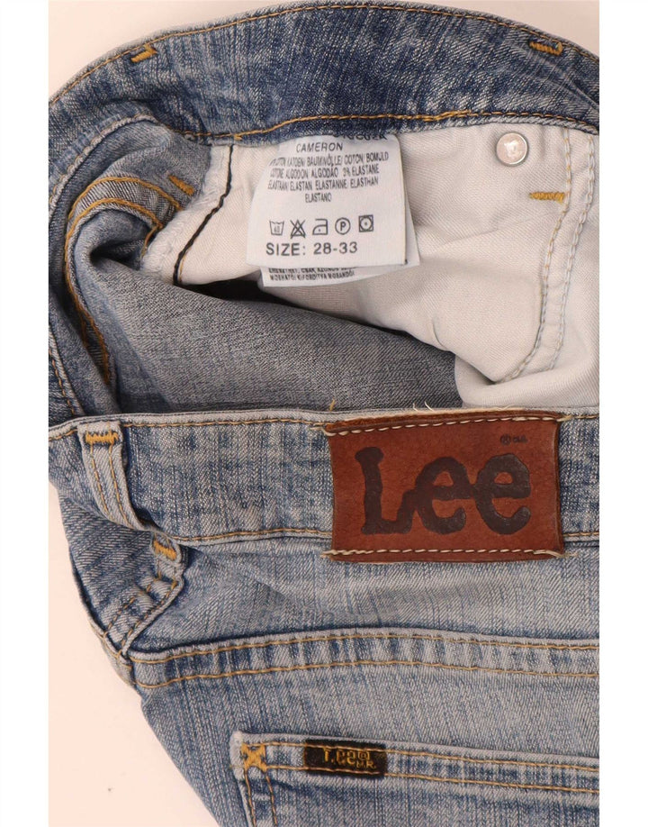 Lee Cameron Bootcut Jeans para Mujer W28 L33 Algodón Azul