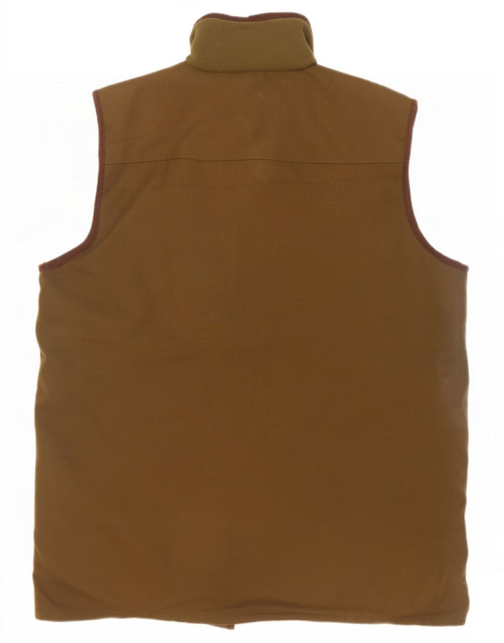 Bonart Mens Utility Gilet UK 40 Grande Caqui Poliéster