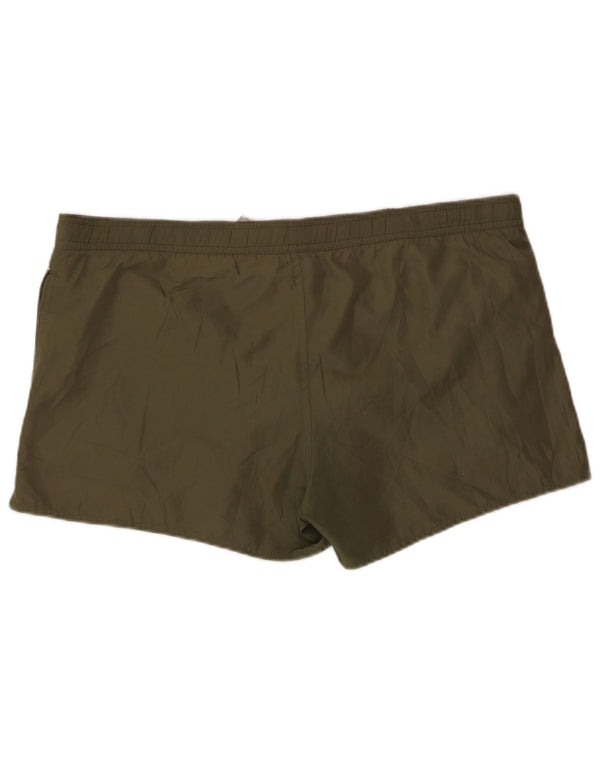 Diesel Bañador Hombre XL Caqui Rayas Poliéster