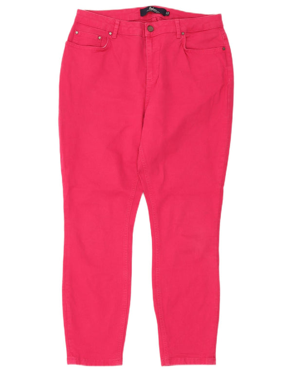Vaqueros ajustados para mujer Boden UK 14 Large W32 L26 Algodón rosa