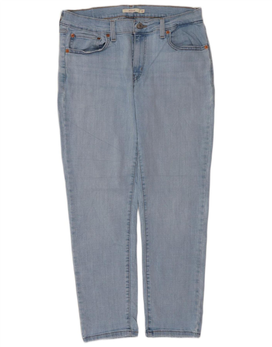 LEVI'S Vaqueros Boyfriend Slim para Mujer W30 L27 Algodón Azul