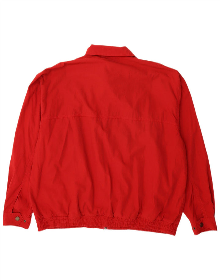 BRUGI Chaqueta Bomber Hombre IT 52 XL Poliéster Rojo