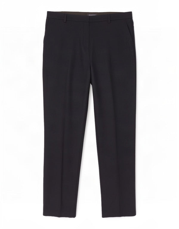 Marks & Spencer Pantalones chinos de cintura alta para mujer UK 20 2XL W40 L32 Azul marino