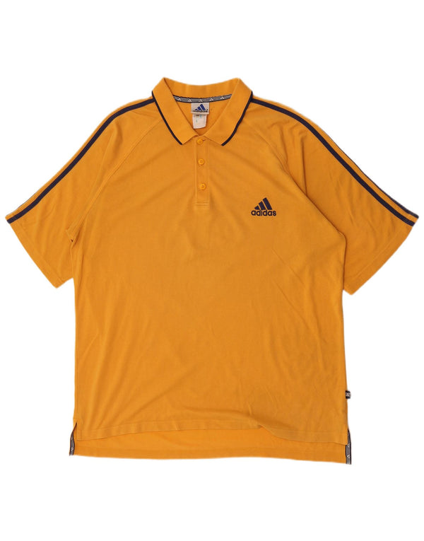 Adidas Polo Hombre UK 48/50 XL Amarillo Algodón