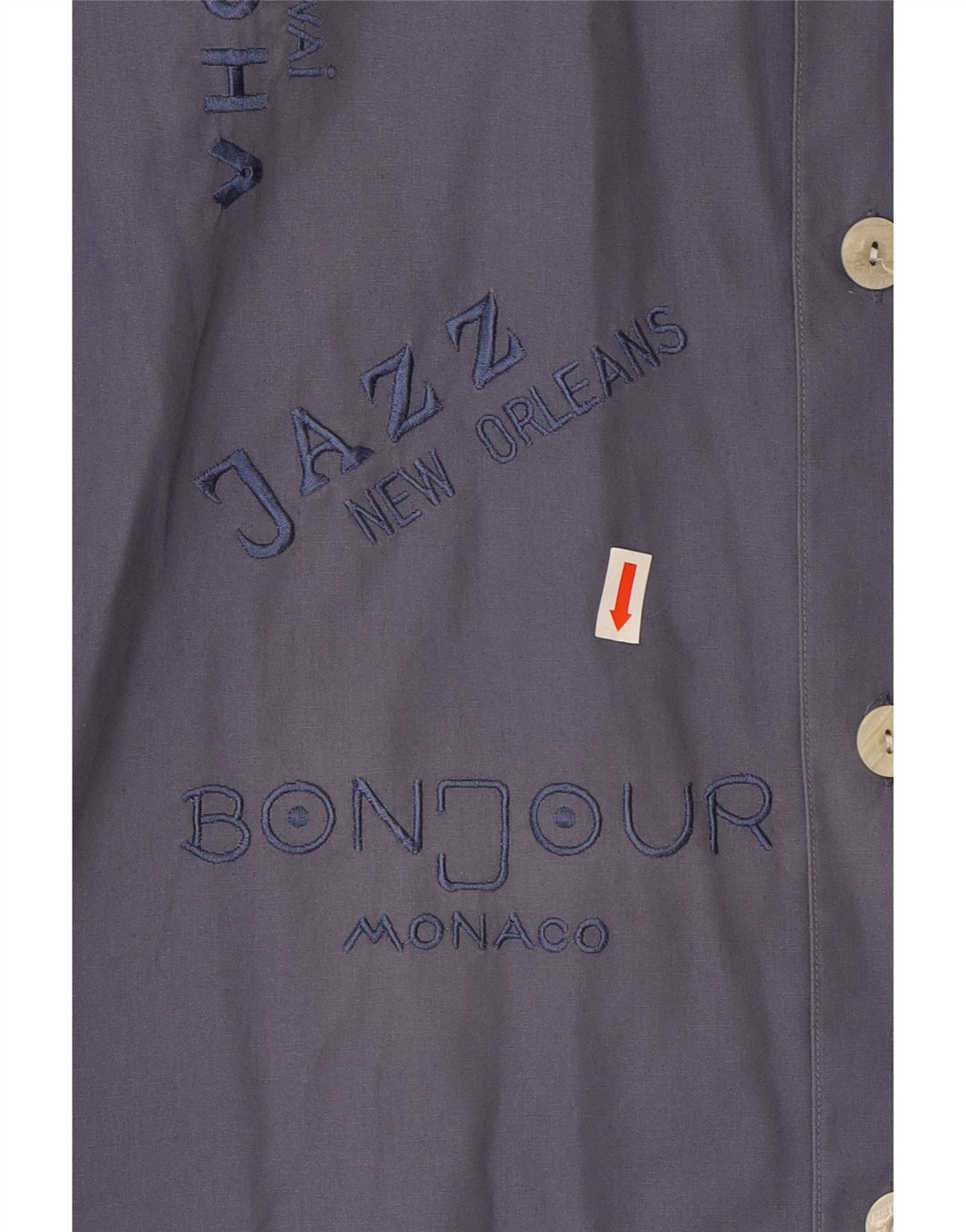 CARNABY'S Camisa gráfica para hombre grande azul marino
