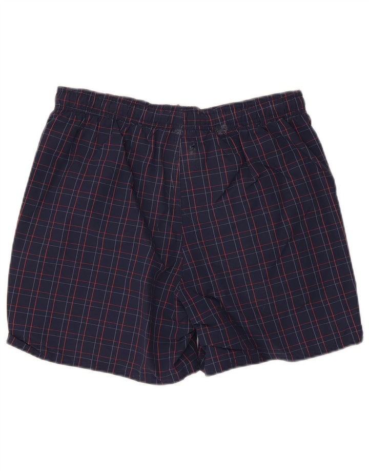 Adidas - Pantalones cortos deportivos para hombre, talla pequeña, color azul marino, poliamida