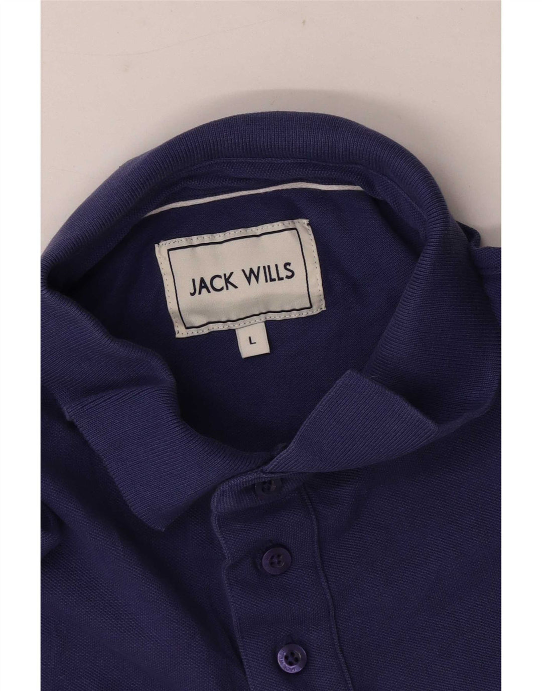 Jack Wills Polo para hombre azul grande