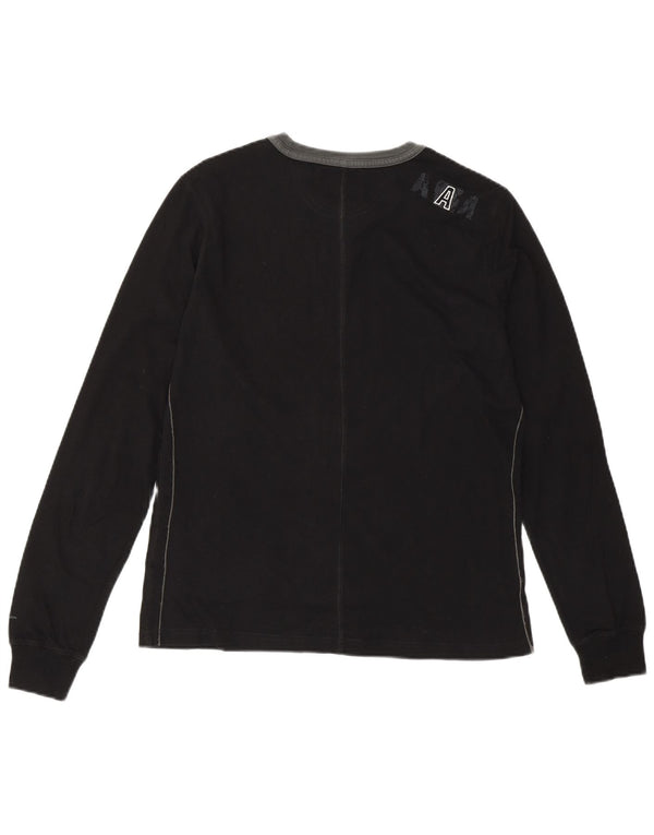 CHAMPION Camiseta con gráfico Heritage Fit para mujer UK 40 Grande Algodón negro