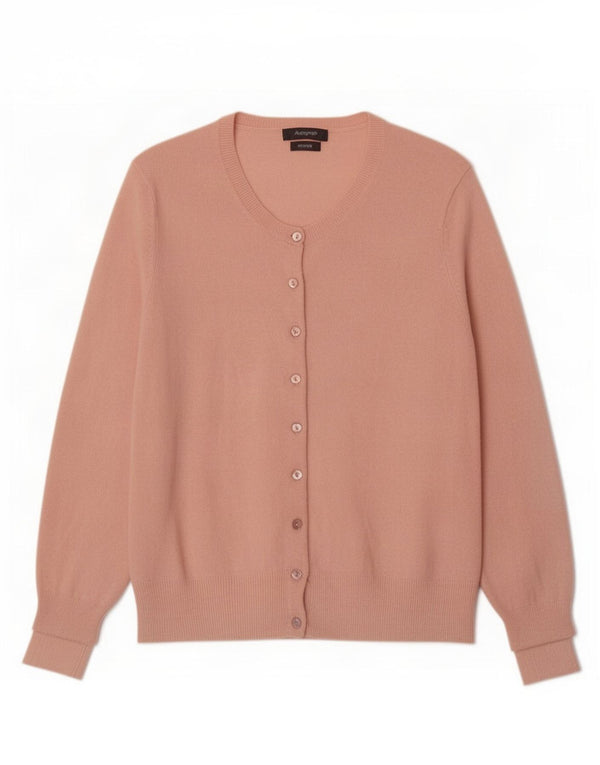 Marks & Spencer Cárdigan Autograph para Mujer UK 40 XL Cachemira Rosa