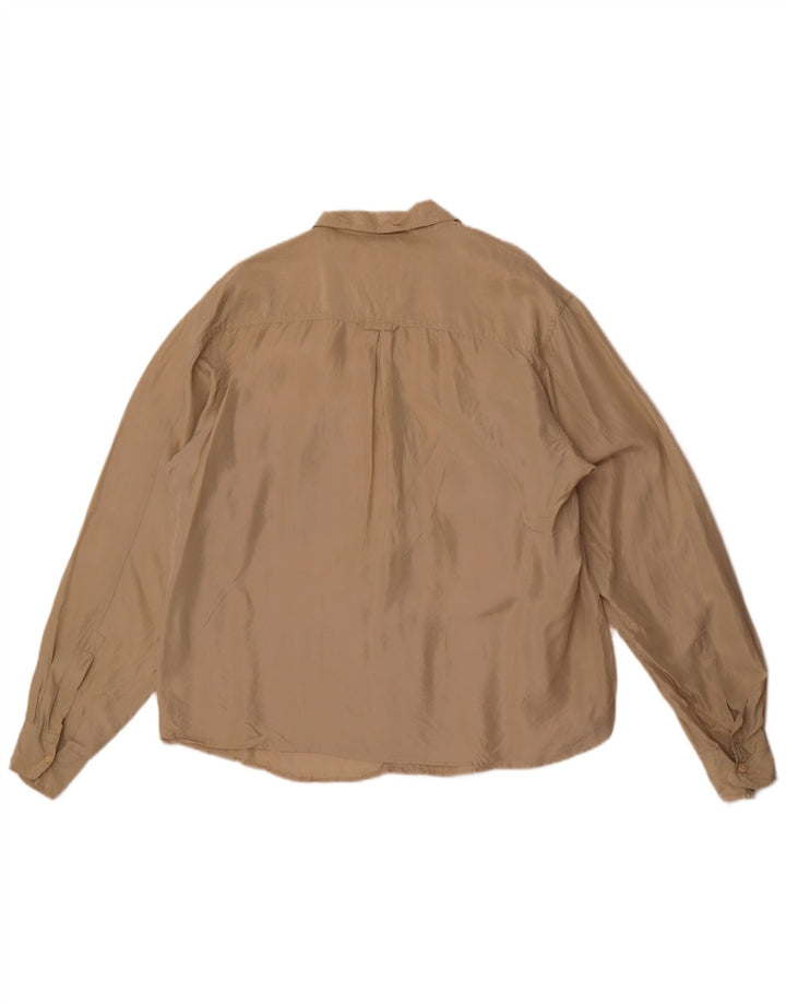 Camisa Royal Coast Hombre Grande Seda Beige