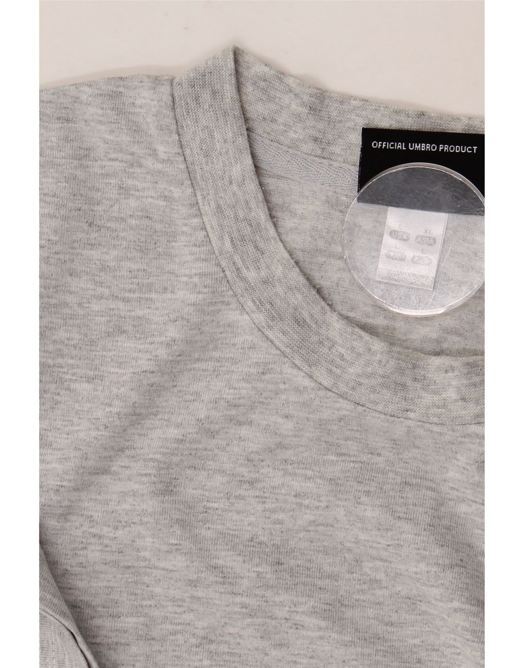 UMBRO Camiseta para hombre Top grande gris moteado