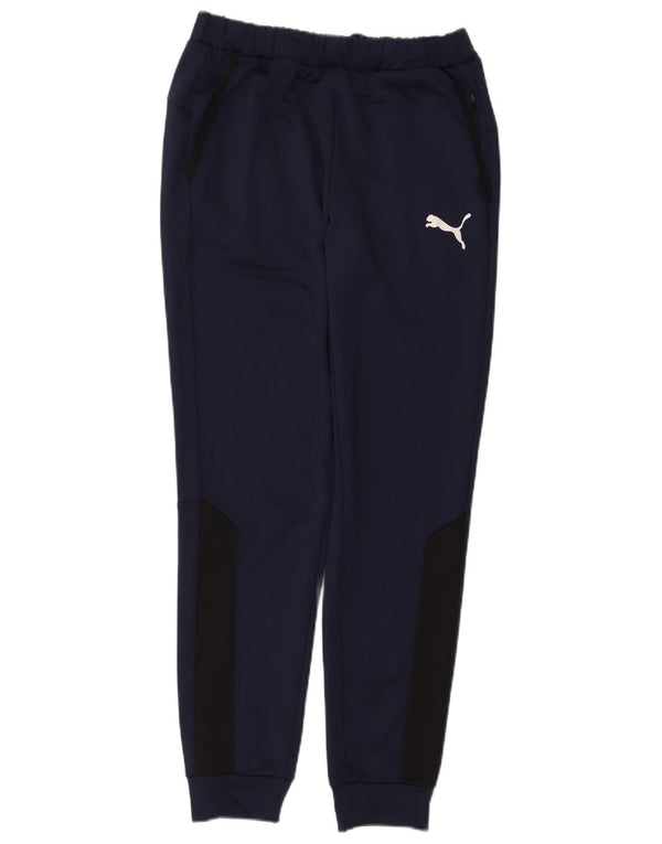 Puma Pantalones De Chándal Joggers Medium Azul Marino Colorblock