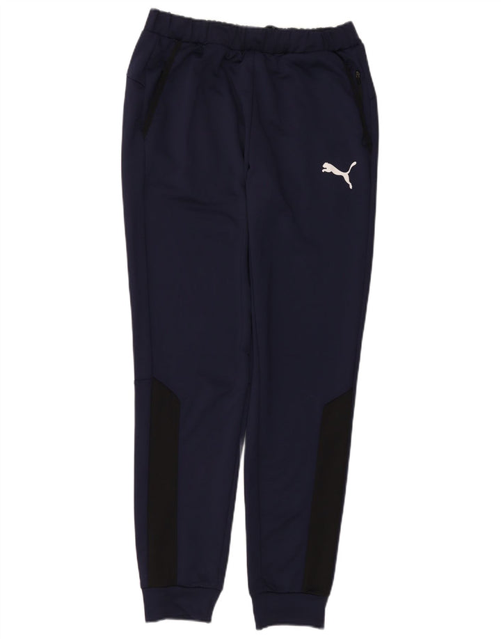 Puma Pantalones De Chándal Joggers Medium Azul Marino Colorblock