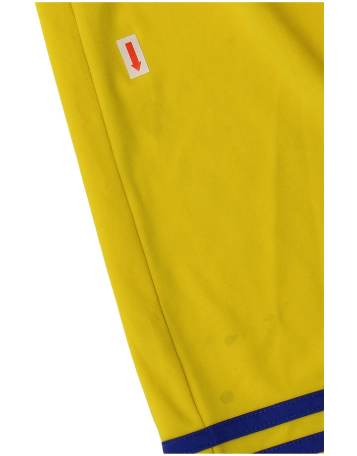 Adidas Mens Climalite Sport Shorts Grande Amarillo Poliéster