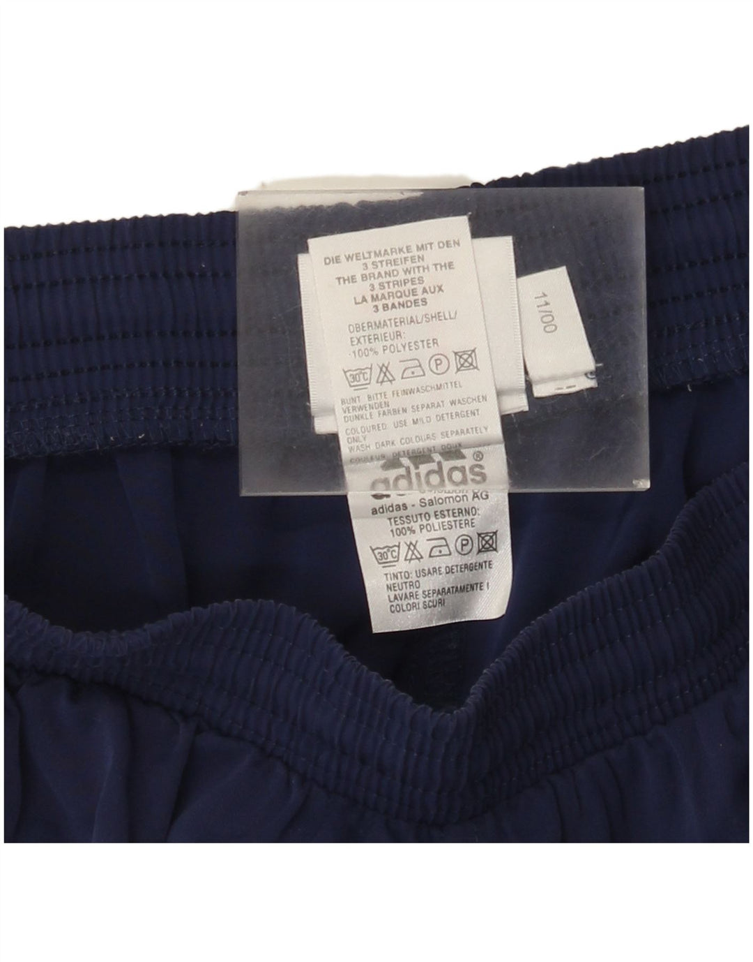 Pantalón Corto Deportivo Adidas Hombre Medio Azul Marino Poliéster