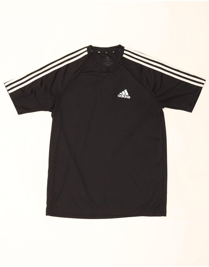 Adidas Hombre Aeroready Camiseta Top Mediano Negro Poliéster