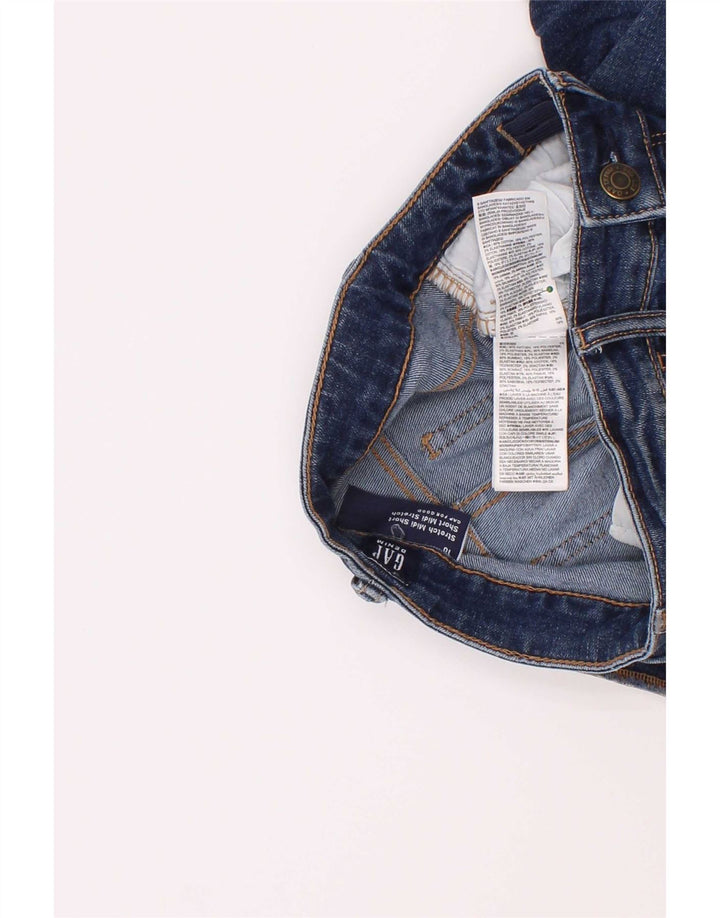 Gap Pantalones cortos vaqueros para niños 9-10 años W24 Algodón azul