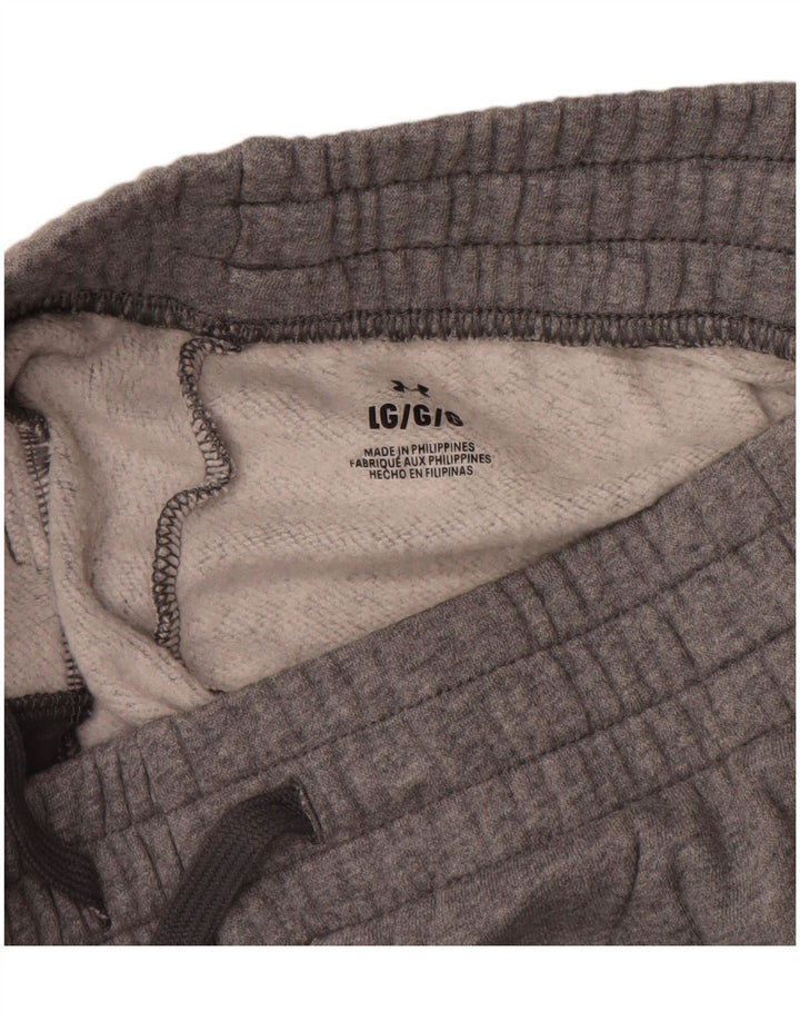 UNDER ARMOUR Pantalones de chándal para mujer Joggers UK 14 Large Grey Cotton