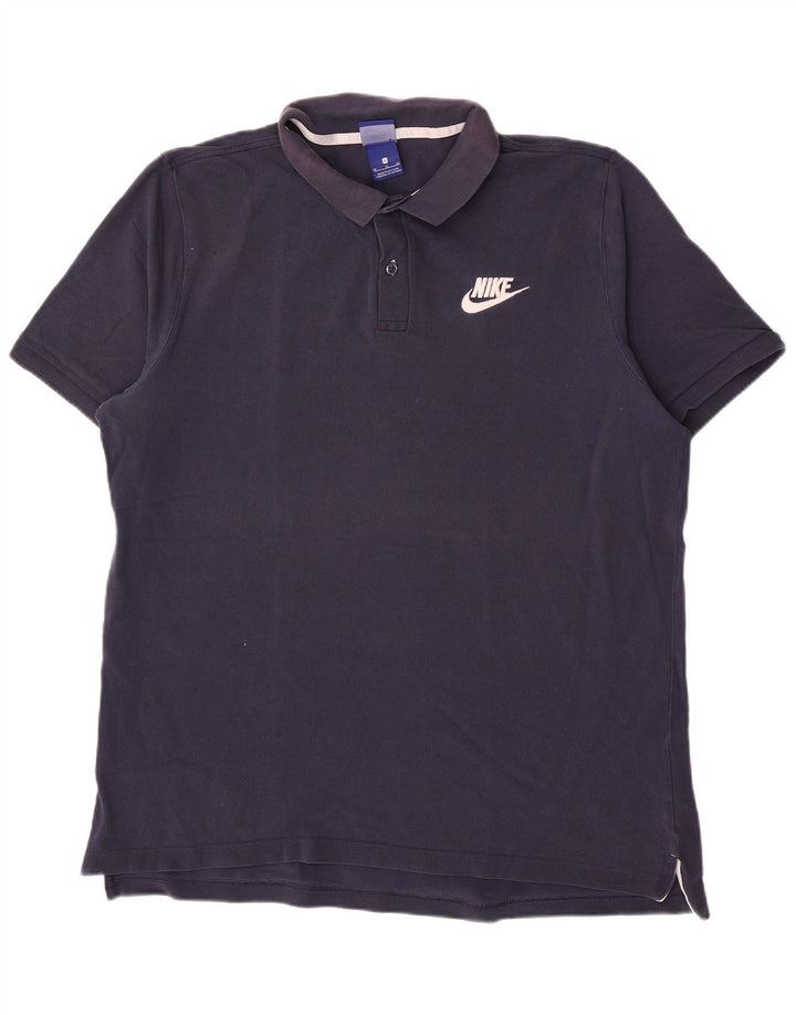 Polo Nike Hombre XL Azul Marino Algodón