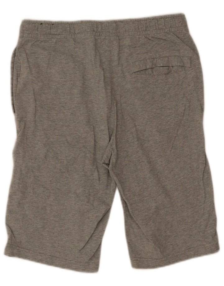 Bermudas deportivas Nike para hombre de algodón gris medio