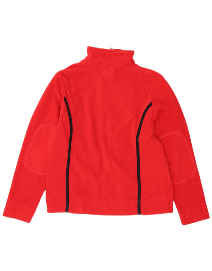 Think Pink Chaqueta polar con estampado gráfico para niña 11-12 años Rojo Poliéster