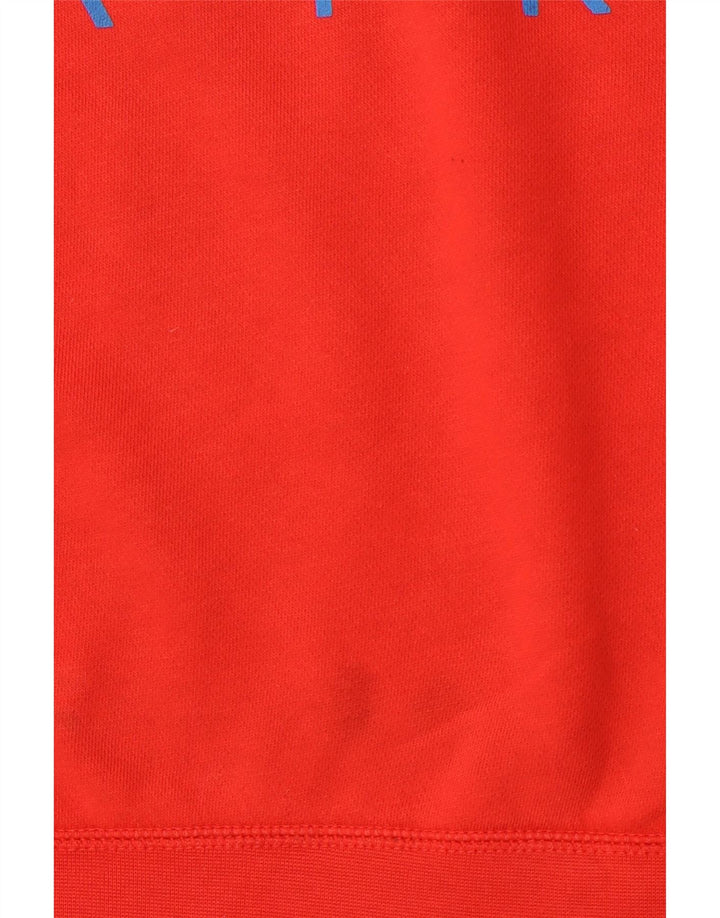 Nike Hombre Sudadera Gráfica Jersey Pequeño Algodón Rojo
