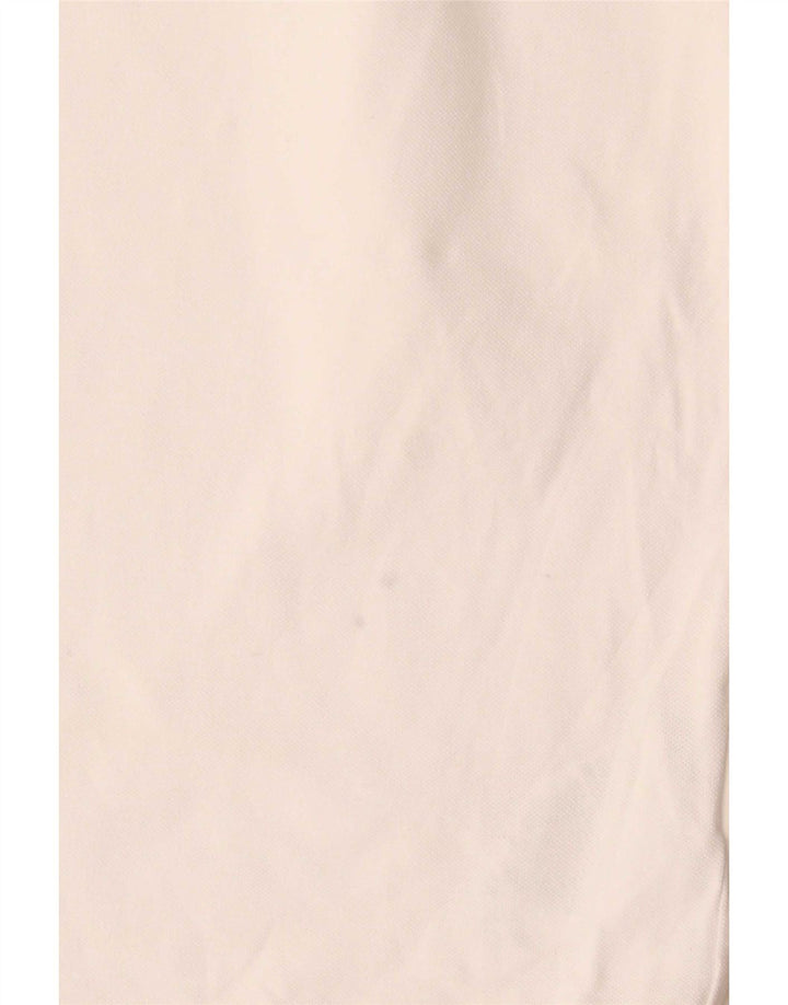 Polo Hombre Trussardi Jeans Algodón Blanco Mediano