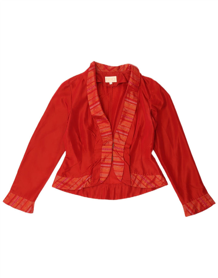 Fox's Conjunto de 3 piezas para mujer EU 36 Small W30 Acetato floral rojo moderno
