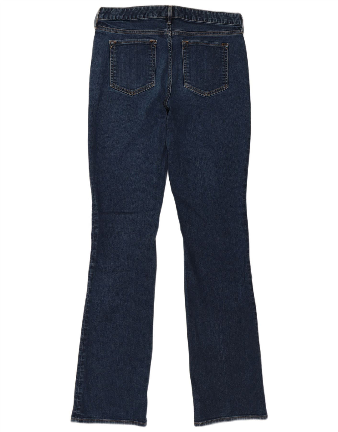 EDDIE BAUER Vaqueros con corte de bota curvos para mujer US 10 Grande W32 L35 Algodón azul