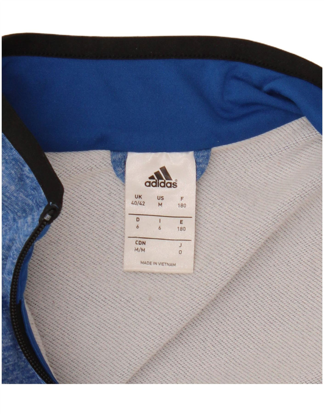 ADIDAS Chaqueta de chándal para hombre UK 40/42 Azul medio
