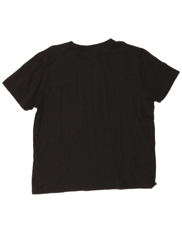Fila Camiseta Hombre Top 3XL Algodón Negro