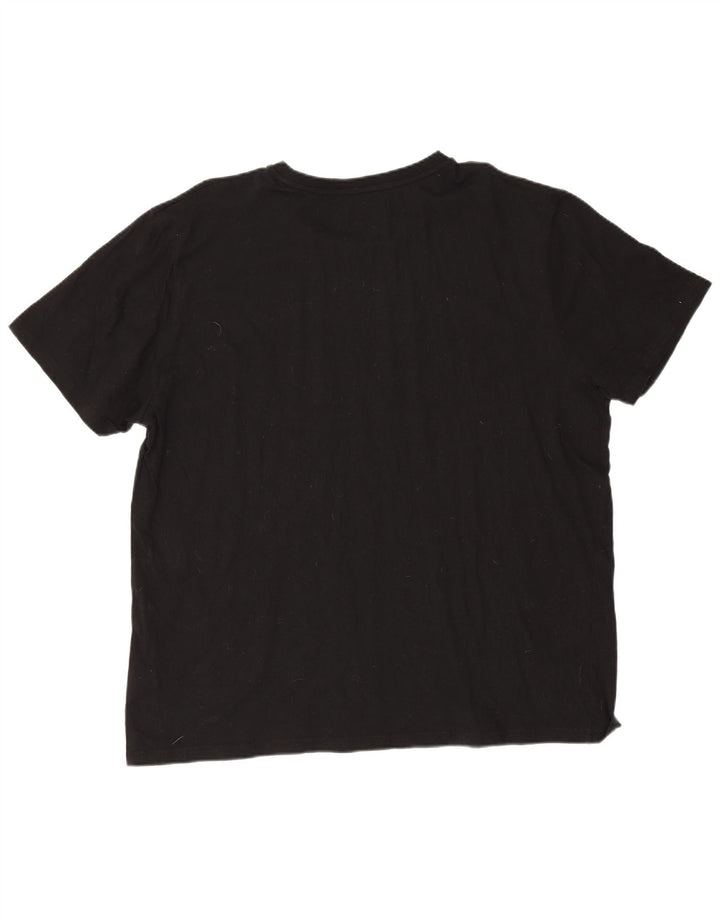 Fila Camiseta Hombre Top 3XL Algodón Negro