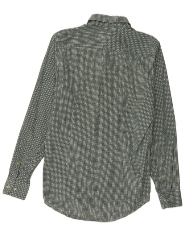 Camisa Tommy Hilfiger Hombre Slim Fit Verde Medio Moteado