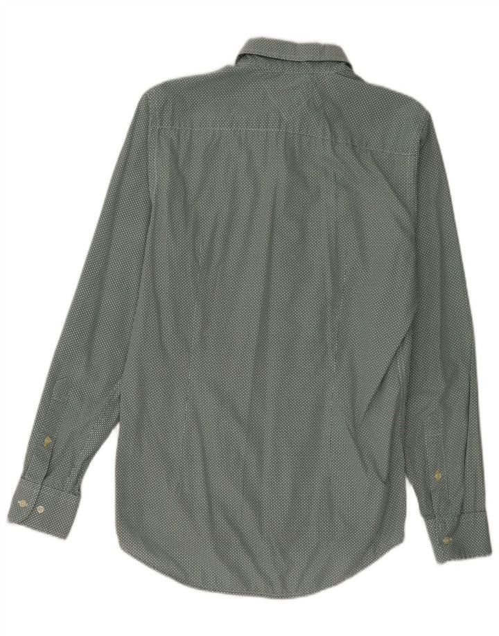Camisa Tommy Hilfiger Hombre Slim Fit Verde Medio Moteado