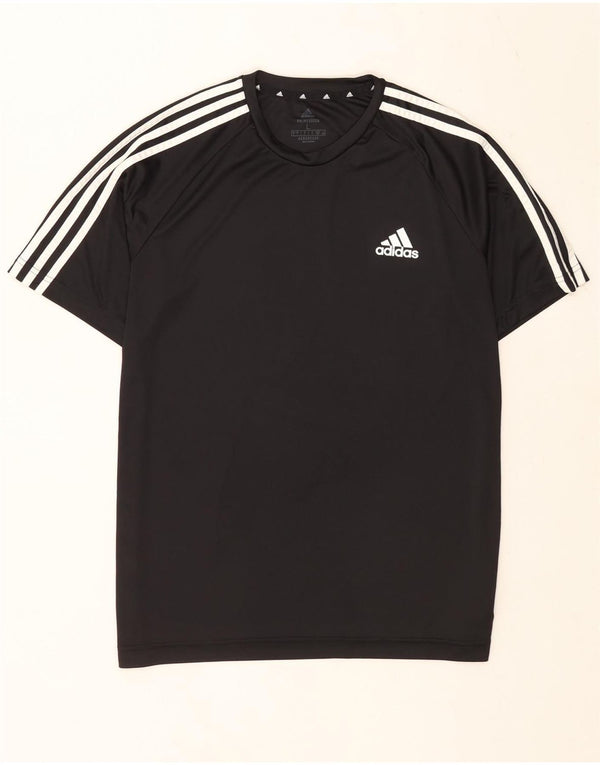 Adidas Hombre Aeroready Camiseta Top Grande Poliéster Negro