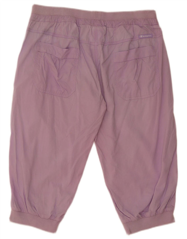 Champion Bermudas Mujer XL W36 Algodón Morado